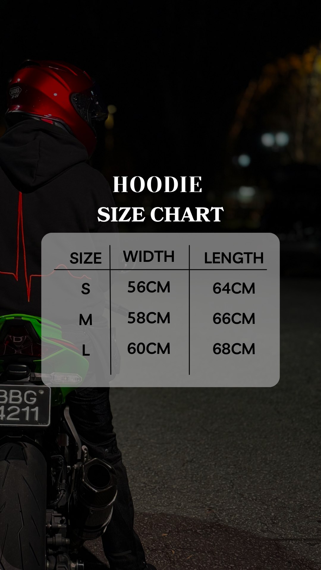 EMBROIDERED HEARTBEAT HOODIE